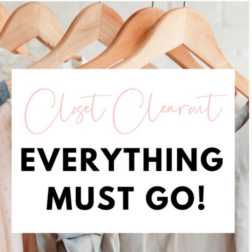 I’m Closing my Poshmark Closet EverythingMust Sell
